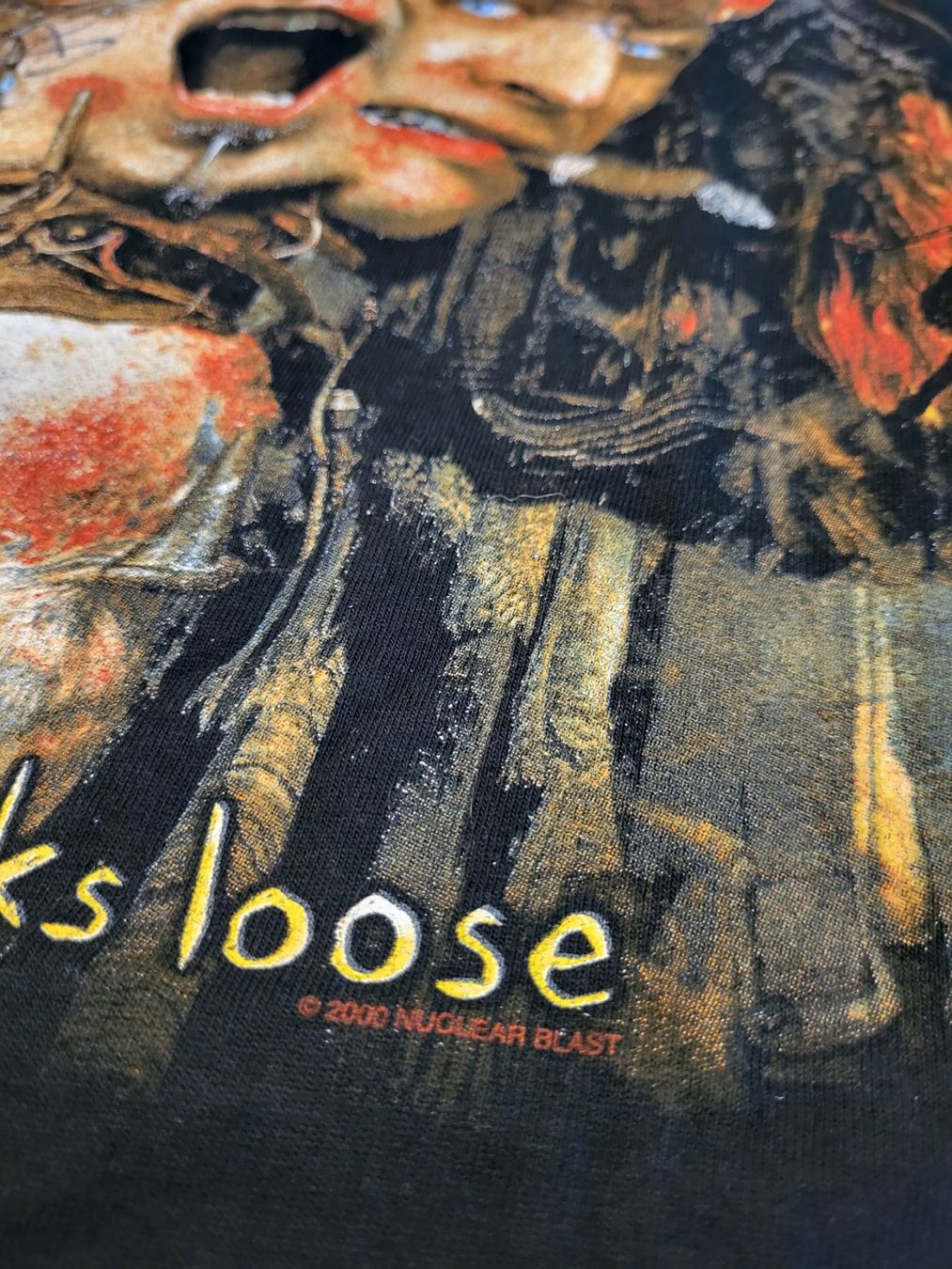 Maglioni & Felpe: Vintage 2000 Destruction - "All Hell Breaks lose" signiert – Usato da Wangs venduto da poperman 2
