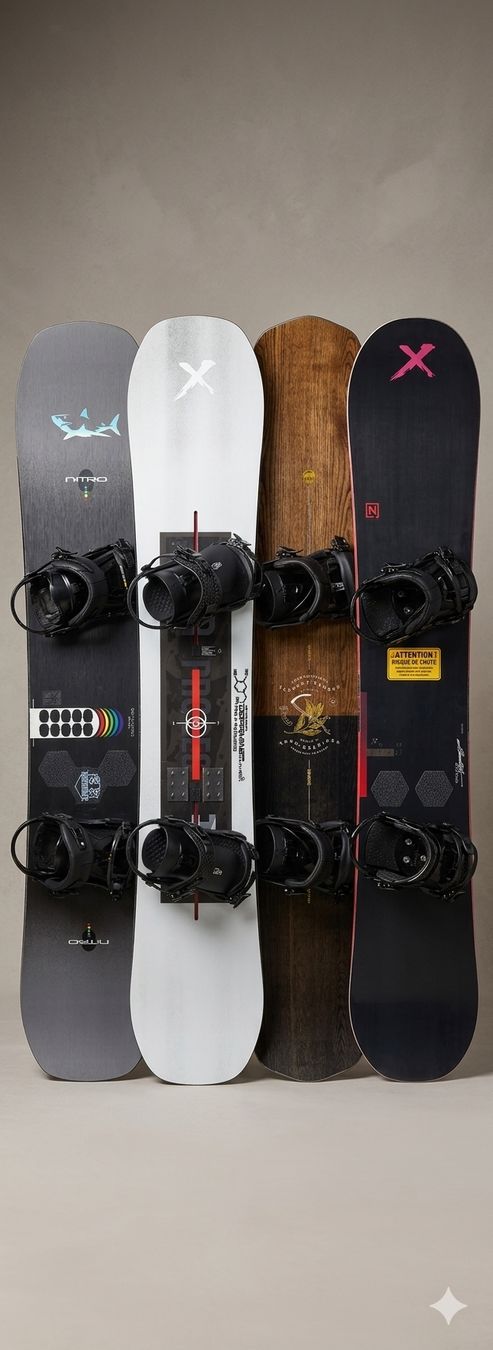 Board: 3 snowboard  – Nuovo (secondo la descrizione) da Les Mosses venduto da EKKEN