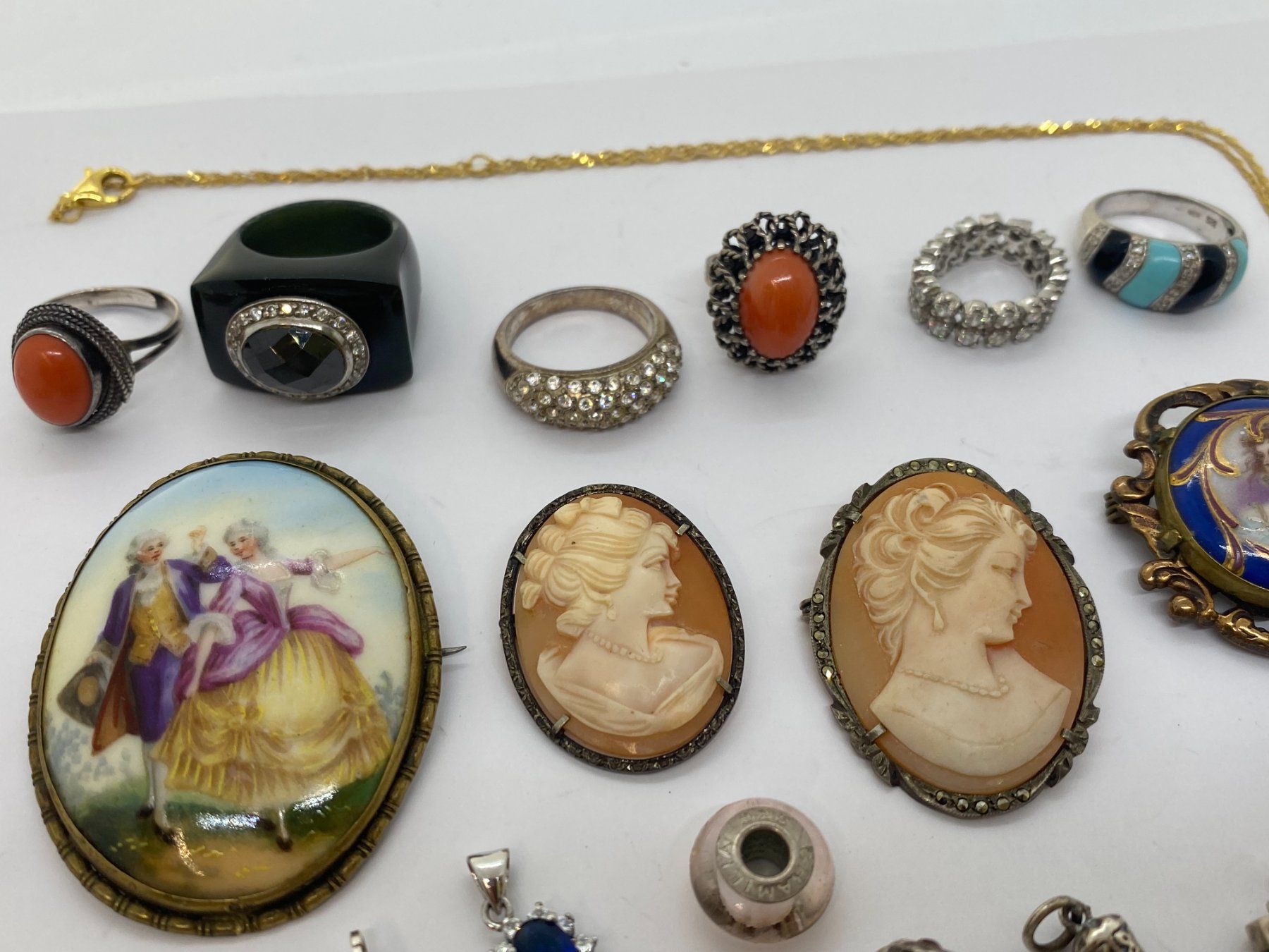 Altri gioielli: LOT Antik/alter Schmuck Silber /i427 – Usato da Bern venduto da JMsoehne1987 3