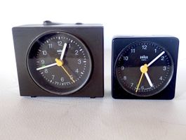 2 Braun Wecker Design Rams 475/ABS BNC002BKBK Mid Century