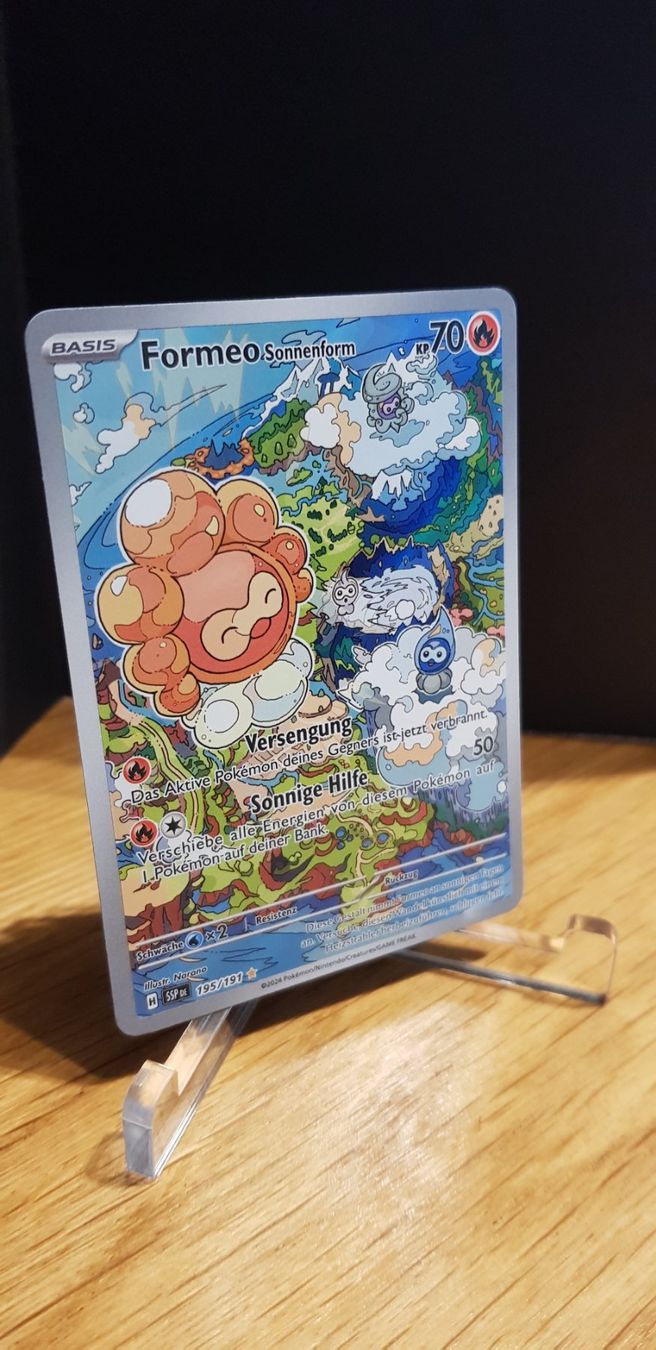 Pokémon Sammelbilder & Trading cards: Pokemon Karte Formeo Sonnenform 195/191 – Neu (gemäss Beschreibung) aus Müllheim Dorf von Randy026 2