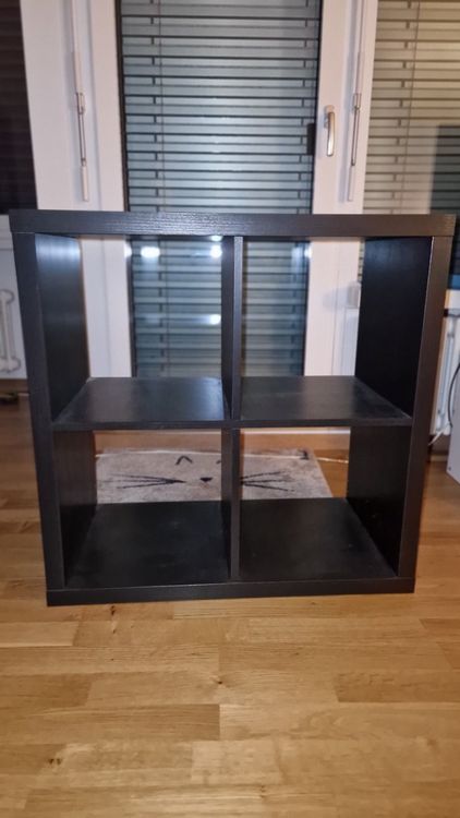 Ikea Kallax Schwarz 2x2