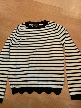 Joli pull rayé neuf Knitwear by F&F t. 36