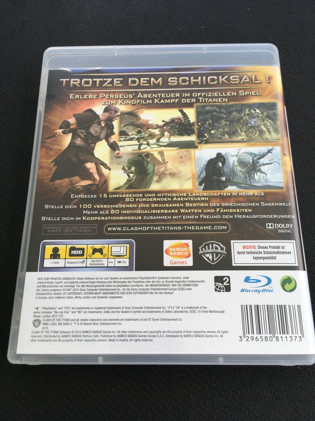 Sony Giochi: Kampf der Titanen - Playstation 3 / PS3 – Usato da St.Gallen venduto da Punktchen01 1