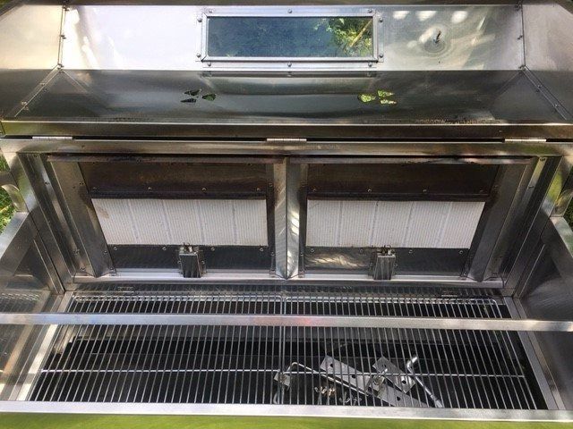 Produktbild von Gas Grillplatte Outdoor Beeketal Gasgrill Untergestell Aus Edelstahl Mit Rollen Und Griffen, Grill Gestell Passend Für Gasgrill Untergestell Edelstahl