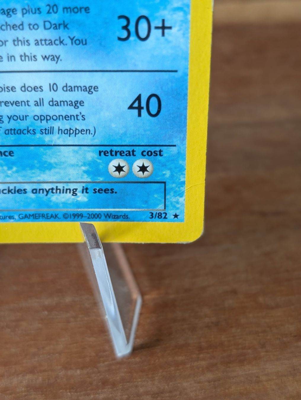 Pokémon Carte collezionabili: Pokémon Karte Dark Blastoise Team Rocket first edition 3/82 – Usato da Beromünster venduto da sonyyl 3