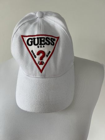 Guess Cap, Weiss, Grösse One Size, Neuwertig