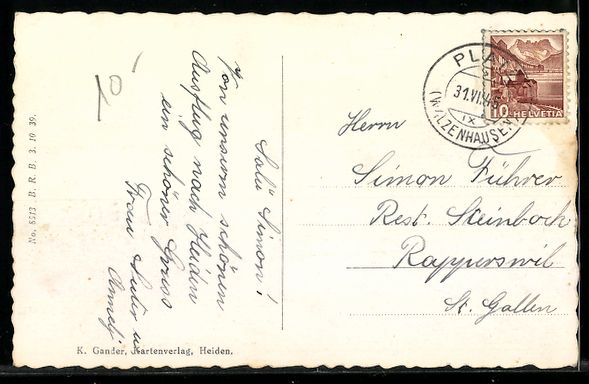 Cartoline postali: AK Heiden, Schwimm- und Sonnenbad – Usato da Berlin venduto da bartko-reher 1