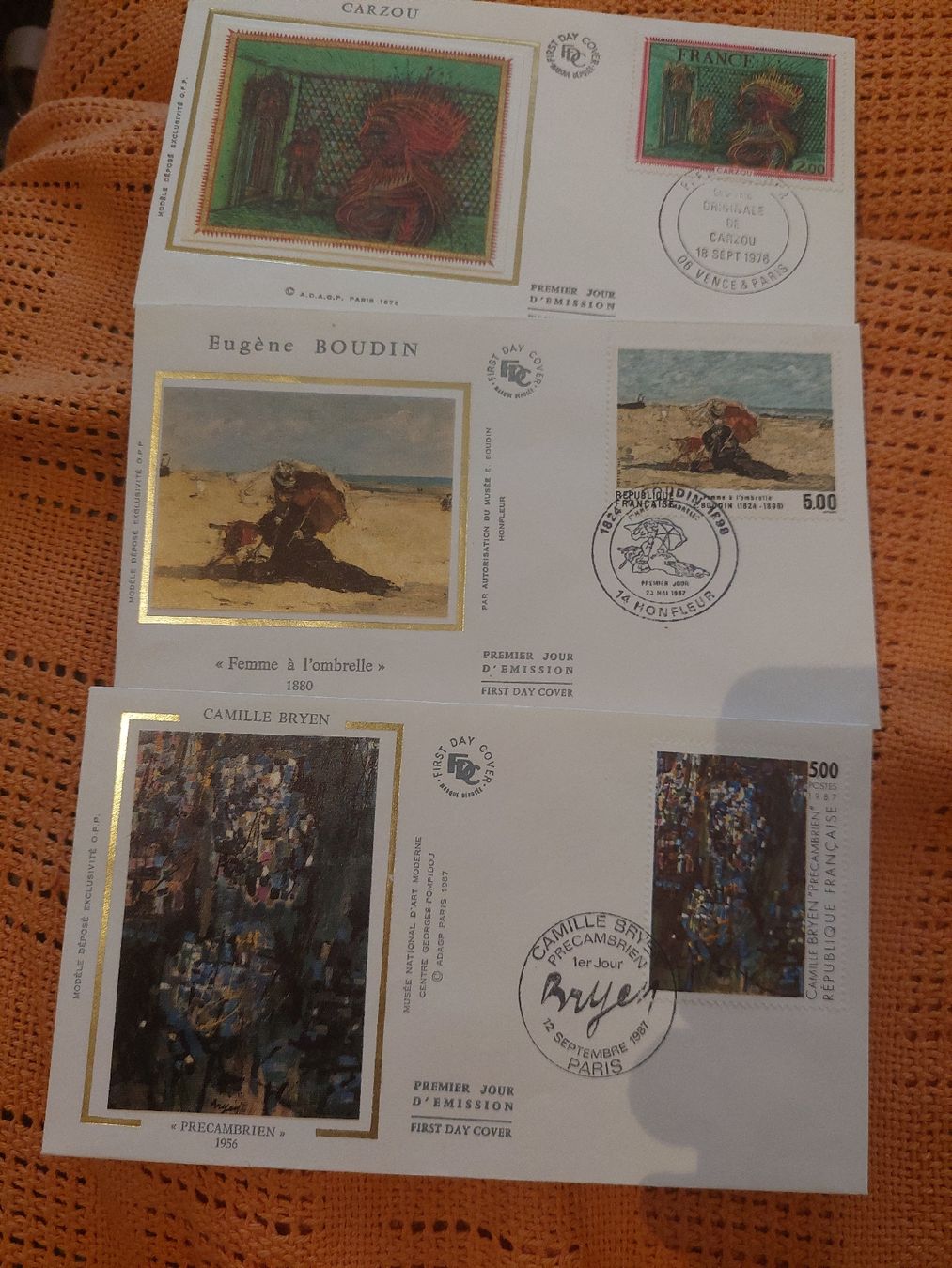 Tutti i francobolli: Timbres de France  – Usato da Le Locle venduto da wchs 8