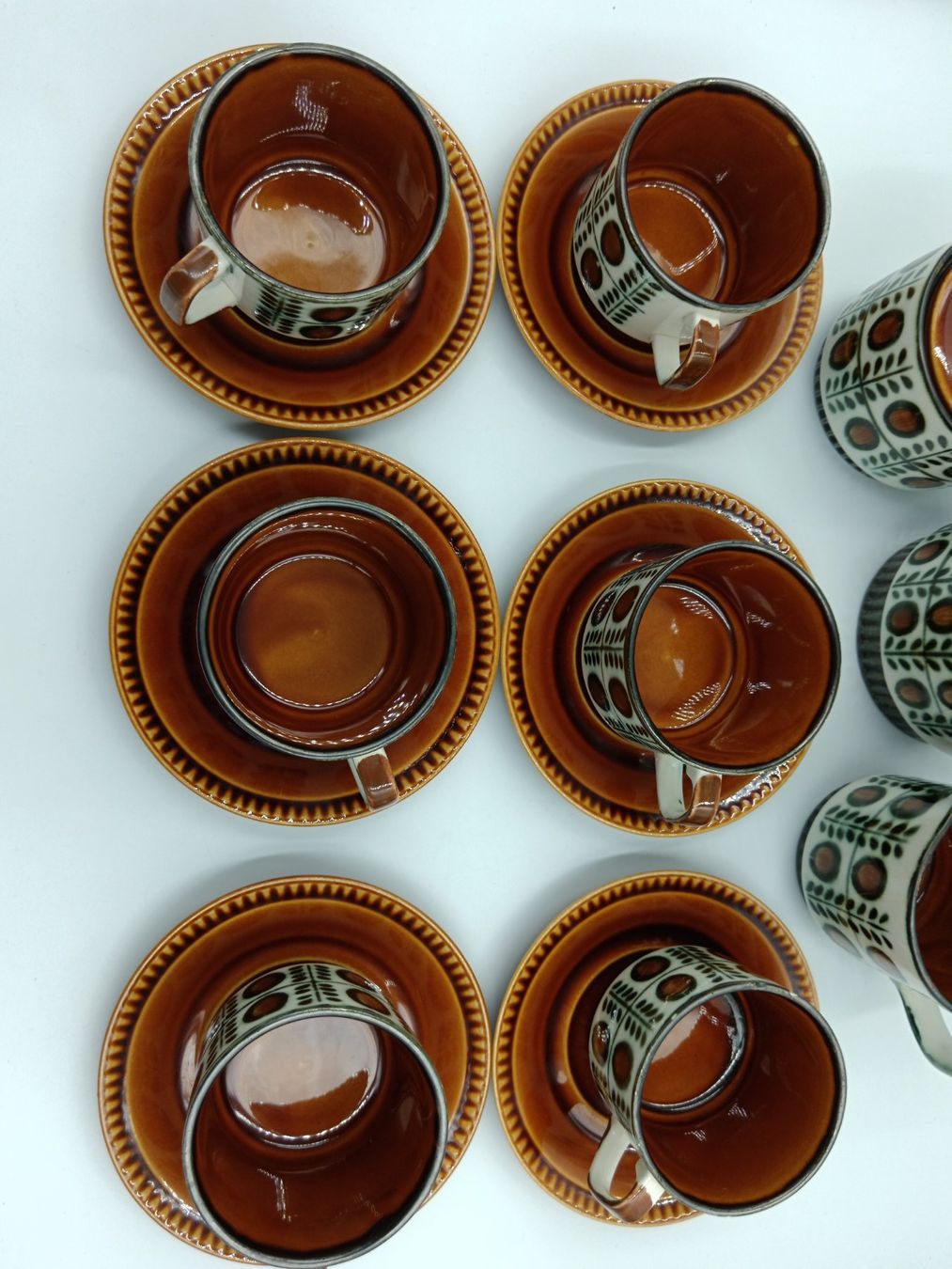 Villeroy & Boch Set di piatti: Vintage Kaffeeservice BOCH Belgium "Rambouillet" 1966 – Usato da Bäch SZ venduto da Swissy46 3