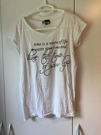 T-Shirt weiss Gr. XS