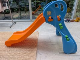 Grow'n Up Kinderrutsche klappbar blau/orange
