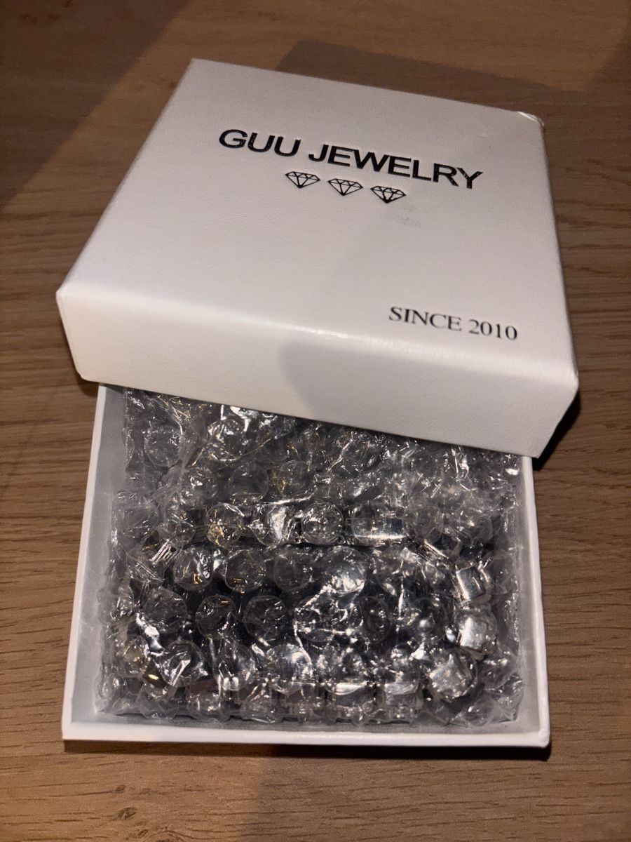 Bracciali & Braccialetti: Bracelet Argent Plaqué Or Blanc Neuf – Nuovo e nell'imballaggio originale da Chêne-Bougeries venduto da sor_9rzp 4
