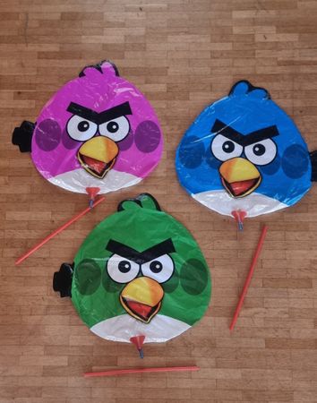 Folienballone Angry Birds (keine Heliumballone!)