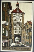 LITHO KONSTANZ Schnetztor, Gravit-Anstalt Otto Schucker