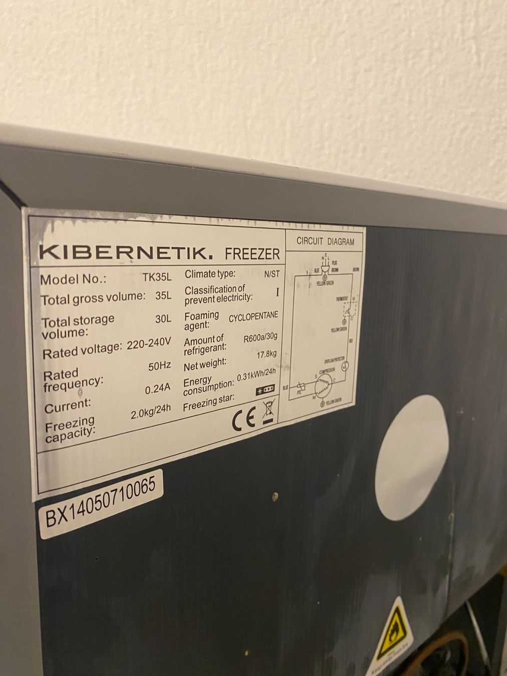 Kibernetik Congelatori: Tiefkühler - Kibernetik – Usato da Bern venduto da Ledica 4