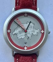 Montre analogique Suisse avec bracelet cuir occasion