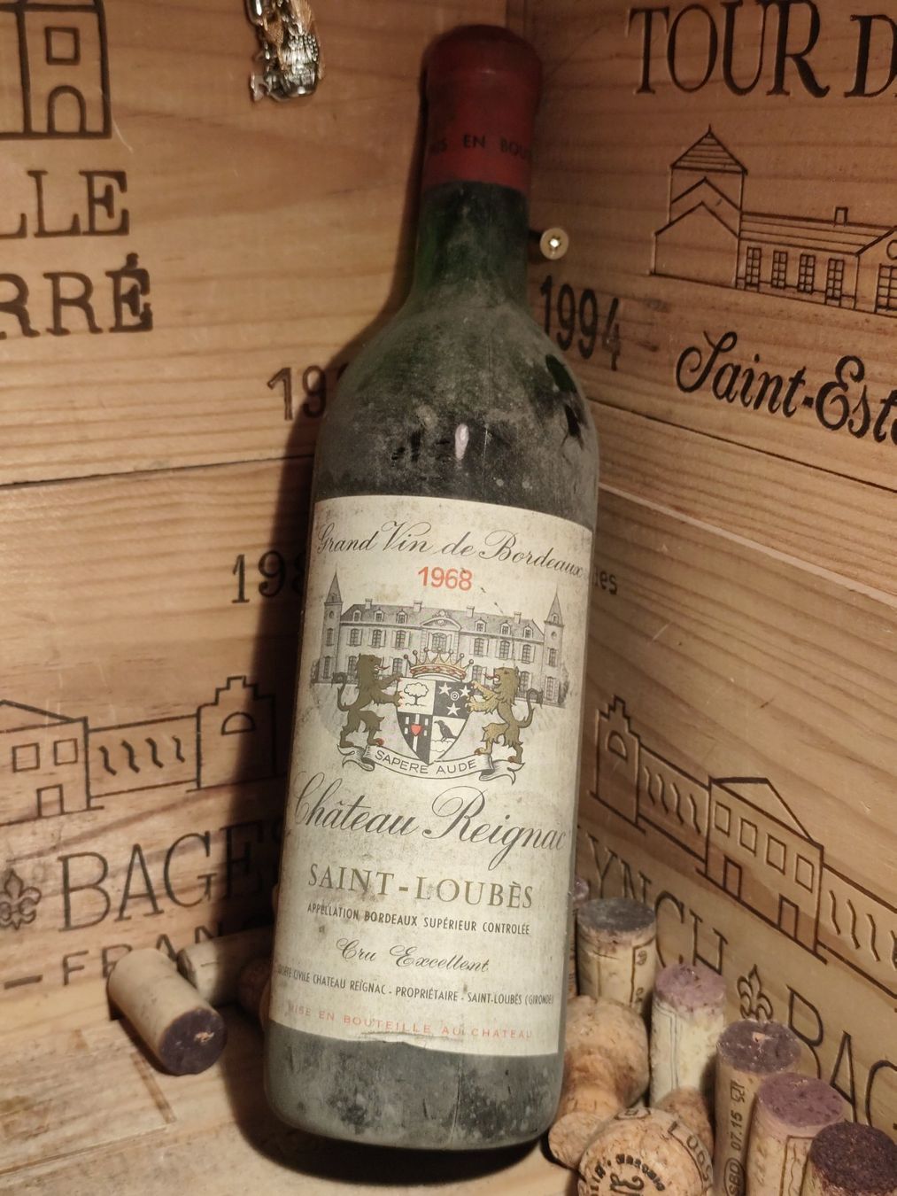 Vino: 1968 Chateau Reignac Cru Excellent – Usato da Büsserach venduto da Vintage-vins