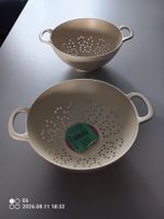 2 neue Abtropfsiebe mit seitlichen Griffen