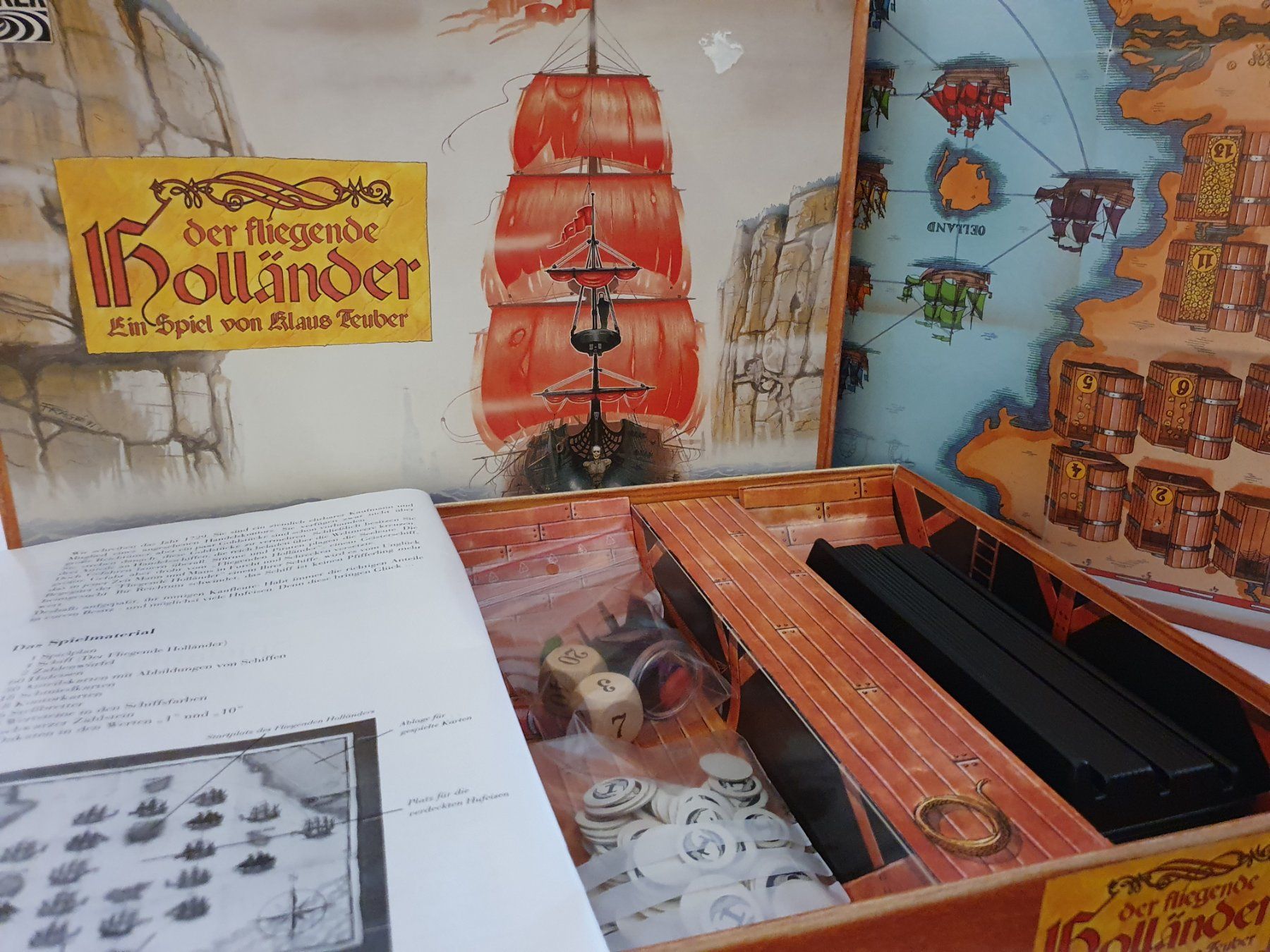 Parker Giochi: Der fliegende Holländer / Brettspiel von Parker – Usato da Oberdorf BL venduto da BaldenEagle