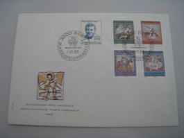 Pro Patria  1966  und 1967   top   FDC