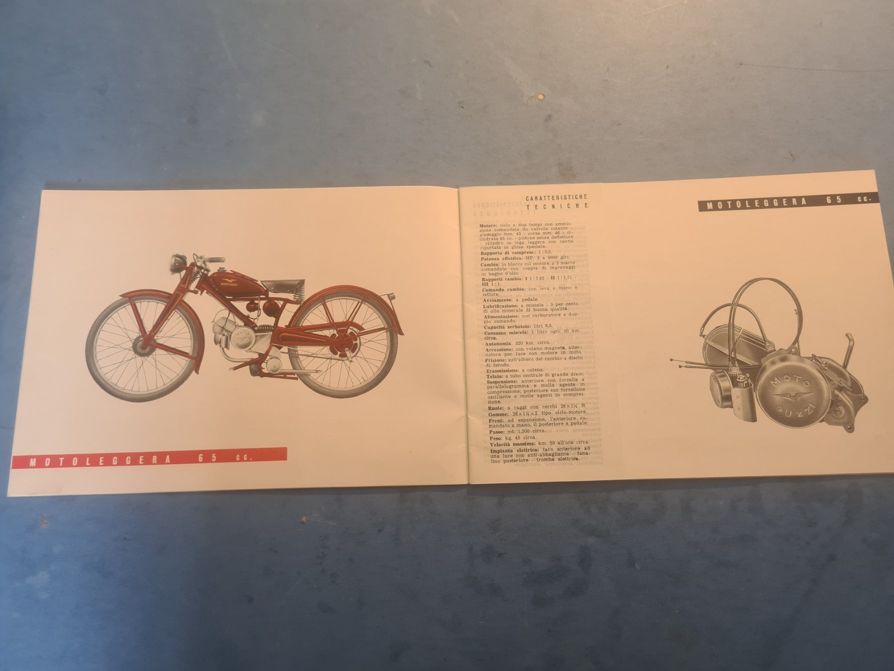 Moto Guzzi Documenti: MOTO GUZZI BROCHURE VINTAGE COLLECTION – Usato da Bellevue venduto da BURGOLMANIA 1