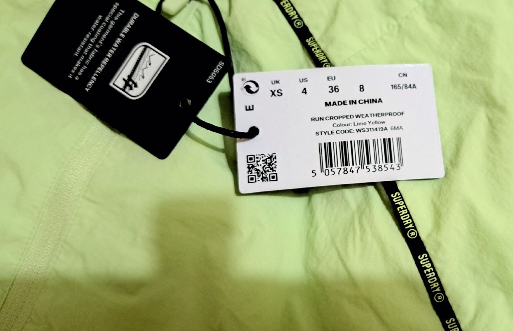 Superdry Jacken: Superdry Run Cropped Waterproof Jacke – Neu und originalverpackt aus Ipsach von trix106 7