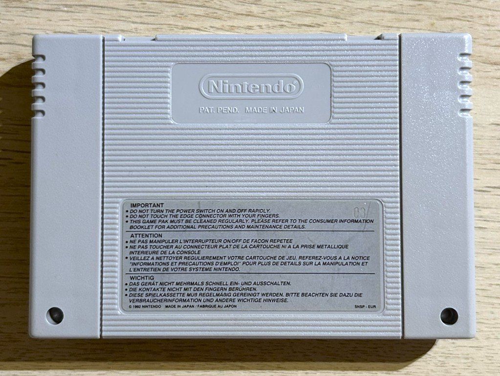 Nintendo Giochi: FIFA Soccer 96 Super Nintendo SNES – Usato da St. Gallen venduto da Alpine.Arcade 1