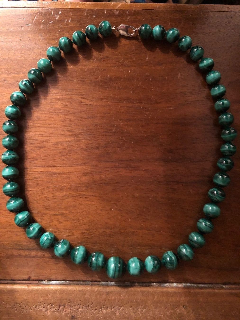 Catenine: MALACHITE-COLLIER. – Nuovo (secondo la descrizione) da Wald ZH venduto da mlnt 7