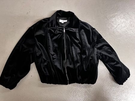 Kurze  BOMBERJACKE AUS SAMT von ZARA, Grösse XS