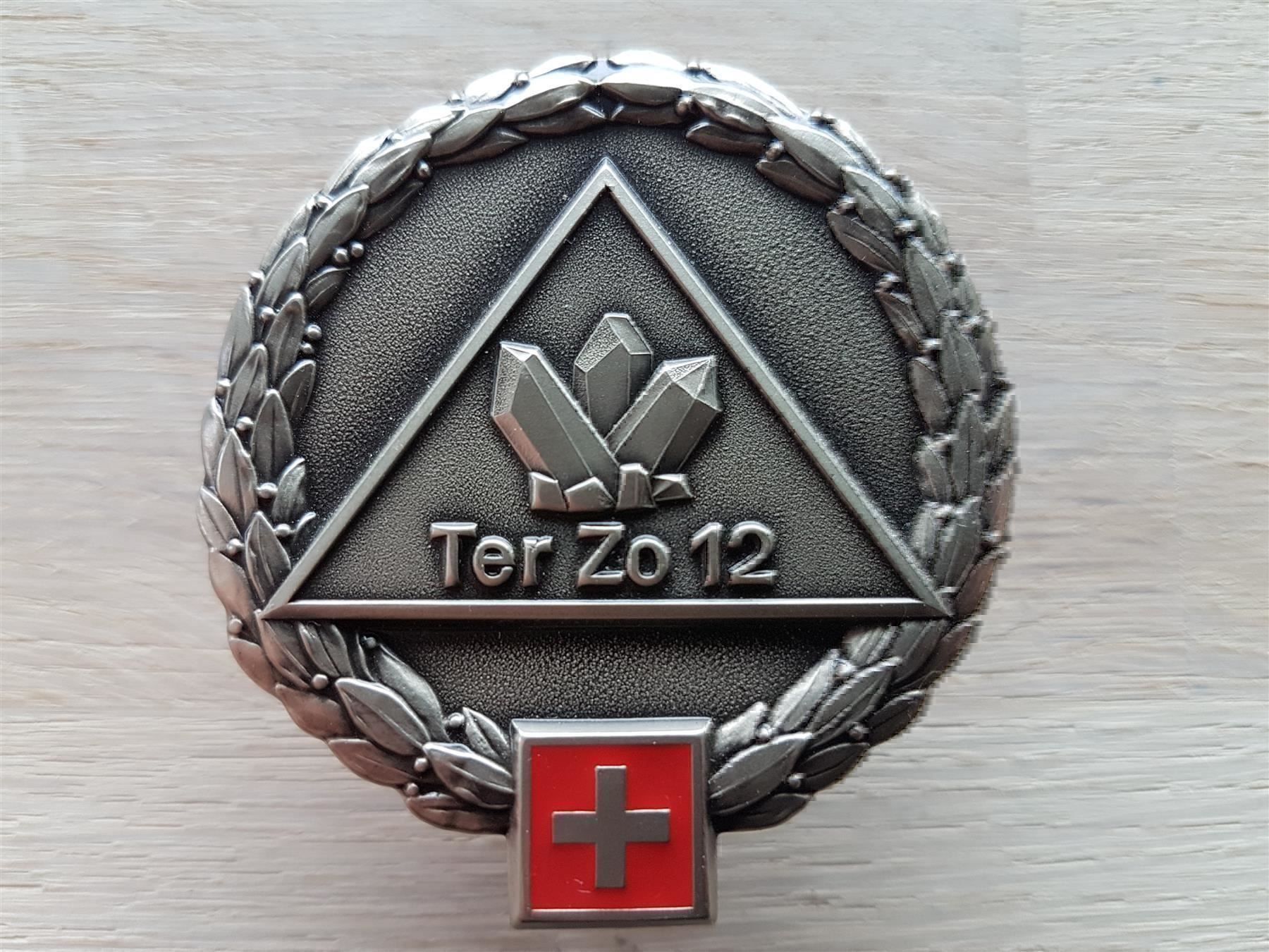 Placchette & Badge: Béret Emblem Ter Zo 12 – Usato da Erlinsbach venduto da S700