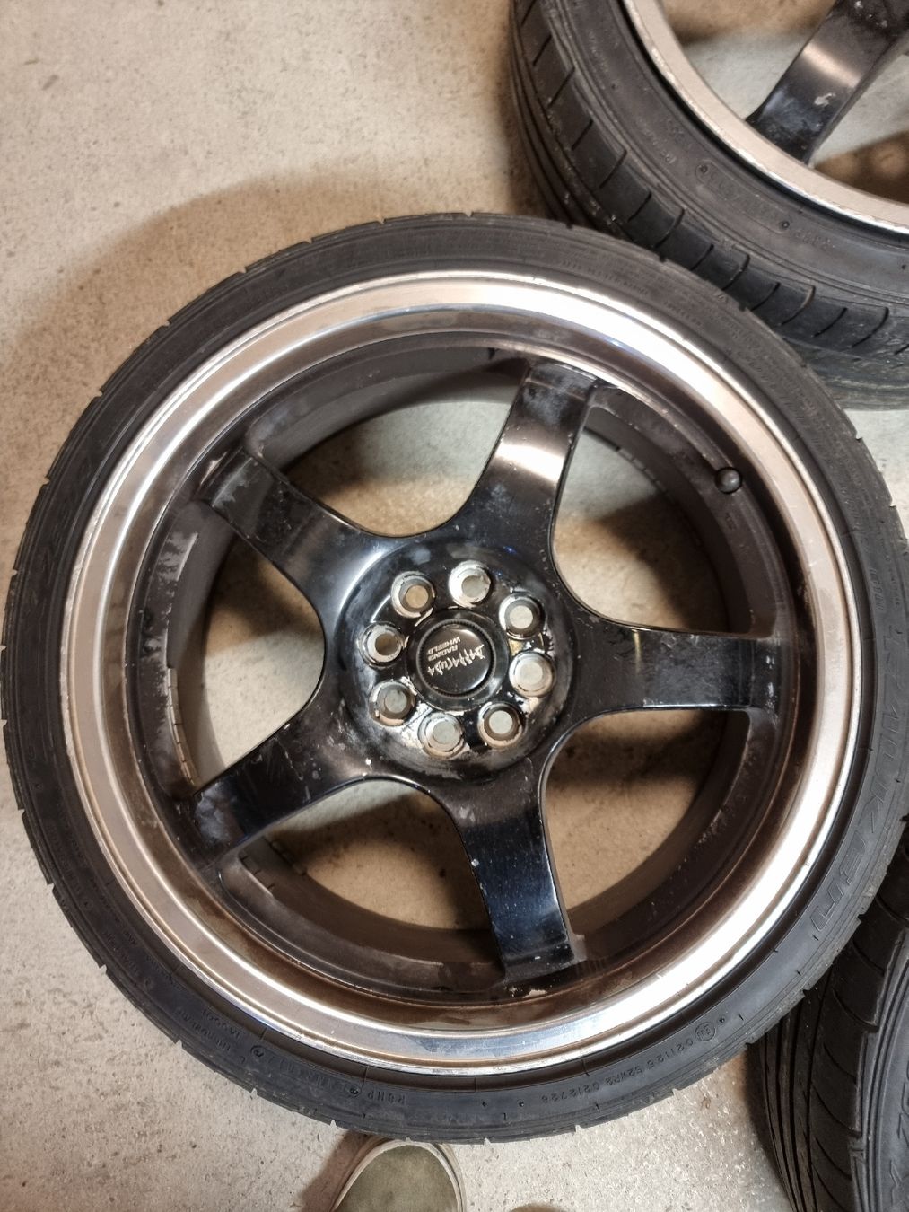 Barracuda Racing Wheels Cerchioni: Barracuda Aluminium Räder Golf 3 mit Eignungserklärung – Usato da Blumenstein venduto da hurtihurti 2