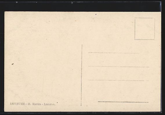 Cartoline postali: Luzern, Teilansicht mit Rigi aus der Vog – Usato da Berlin venduto da bartko-reher 1