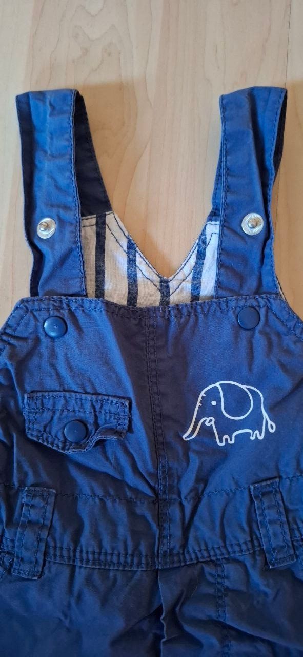 Pantaloni: Latzhose, Sommer, Gr.74, Pusblu, Elefant – Usato da Malix venduto da jul_7nhn 2