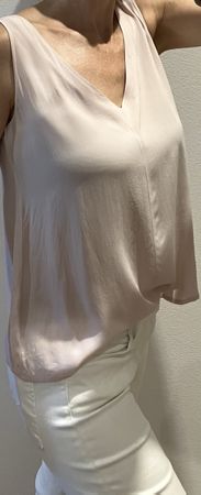 0039 Italy Top, Gr. S, Rosa, Sommerlich & Elegant! - wie neu