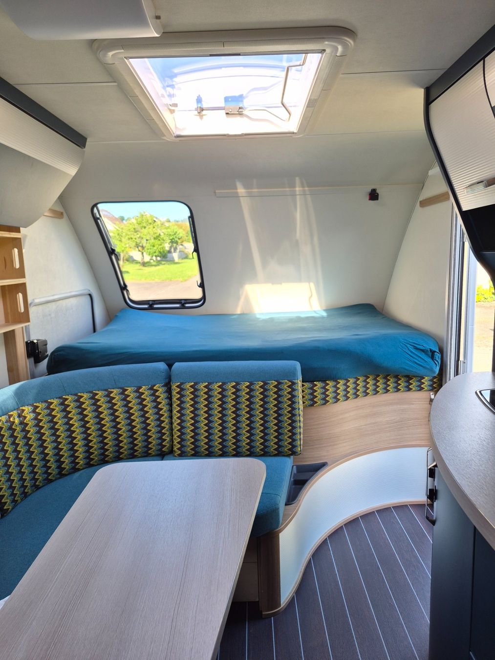 Knaus Veicoli da campeggio: Wohnwagen KNAUS Sport & Fun - autark – Usato da Brislach venduto da R204 2