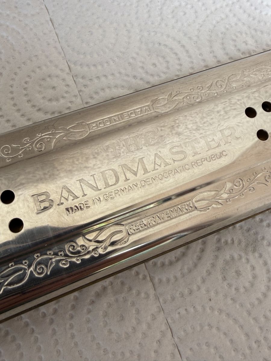 Strumenti musicali: Harmonica The Bandmaster fabriquée en RDA avec étui – Usato da montreux venduto da Always-Good 1