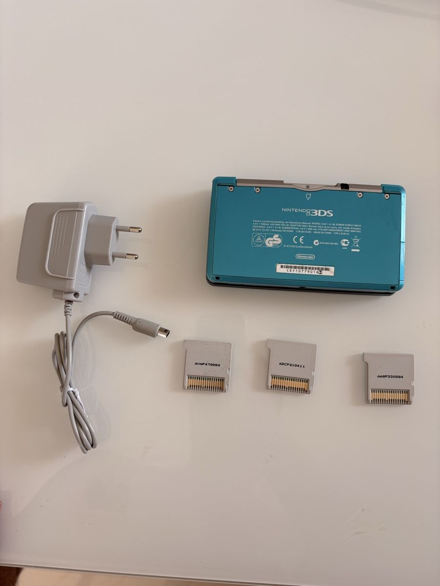 Nintendo Consoles: Nintendo 3ds + 3 jeux + chargeur  – D'occasion à Dompierre FR par PRiT_Madara 2