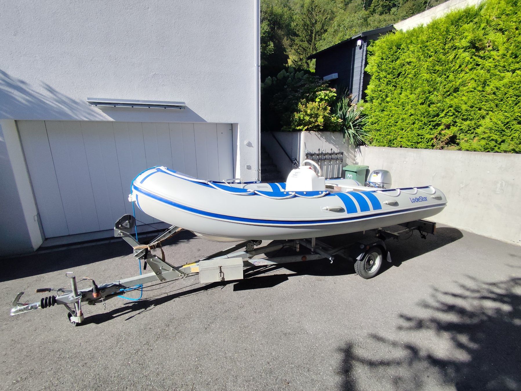 Lodestar Barche: Top gepflegtes Schlauchboot mit Steuerstand – Usato da Bad Ragaz venduto da manu.ko 3