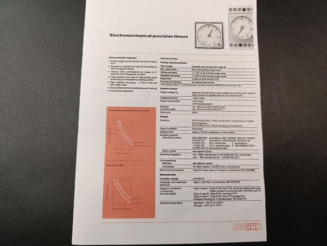 Spine: SAIA Elektromechanische Zeitschaltuhr – Usato da Thielle venduto da urs_8lzn 3