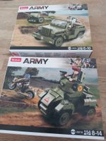 Sluban Army Baukasten Set, Militärfahrzeuge, lego kompatibel