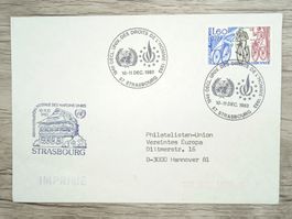 TR70 Enveloppe + Timbre France 1983