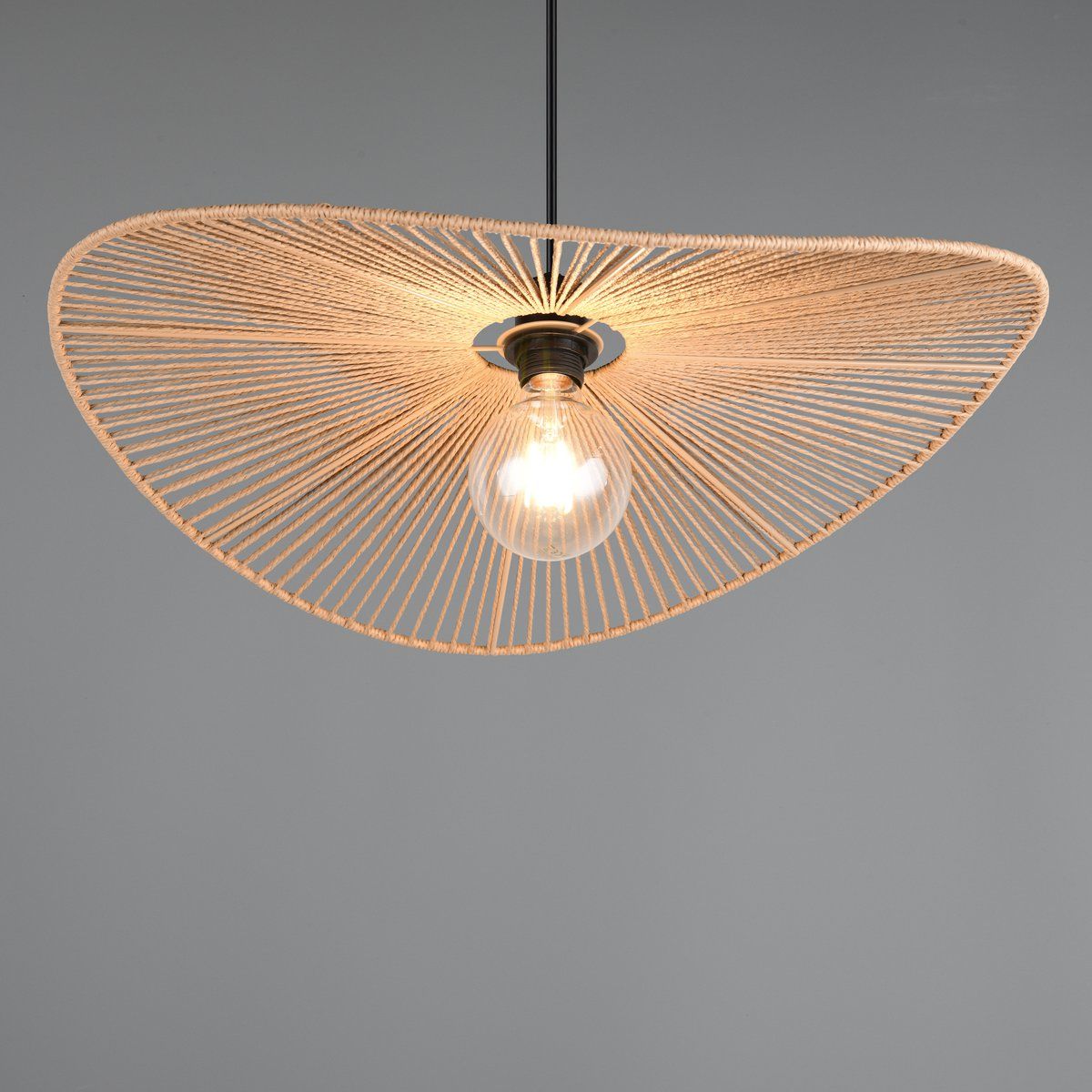 Lampadari & plafoniere: Pendelleuchte, Papiergarn, 58 cm Ø – Nuovo (secondo la descrizione) da Kreuzlingen venduto da Smart-Light 3