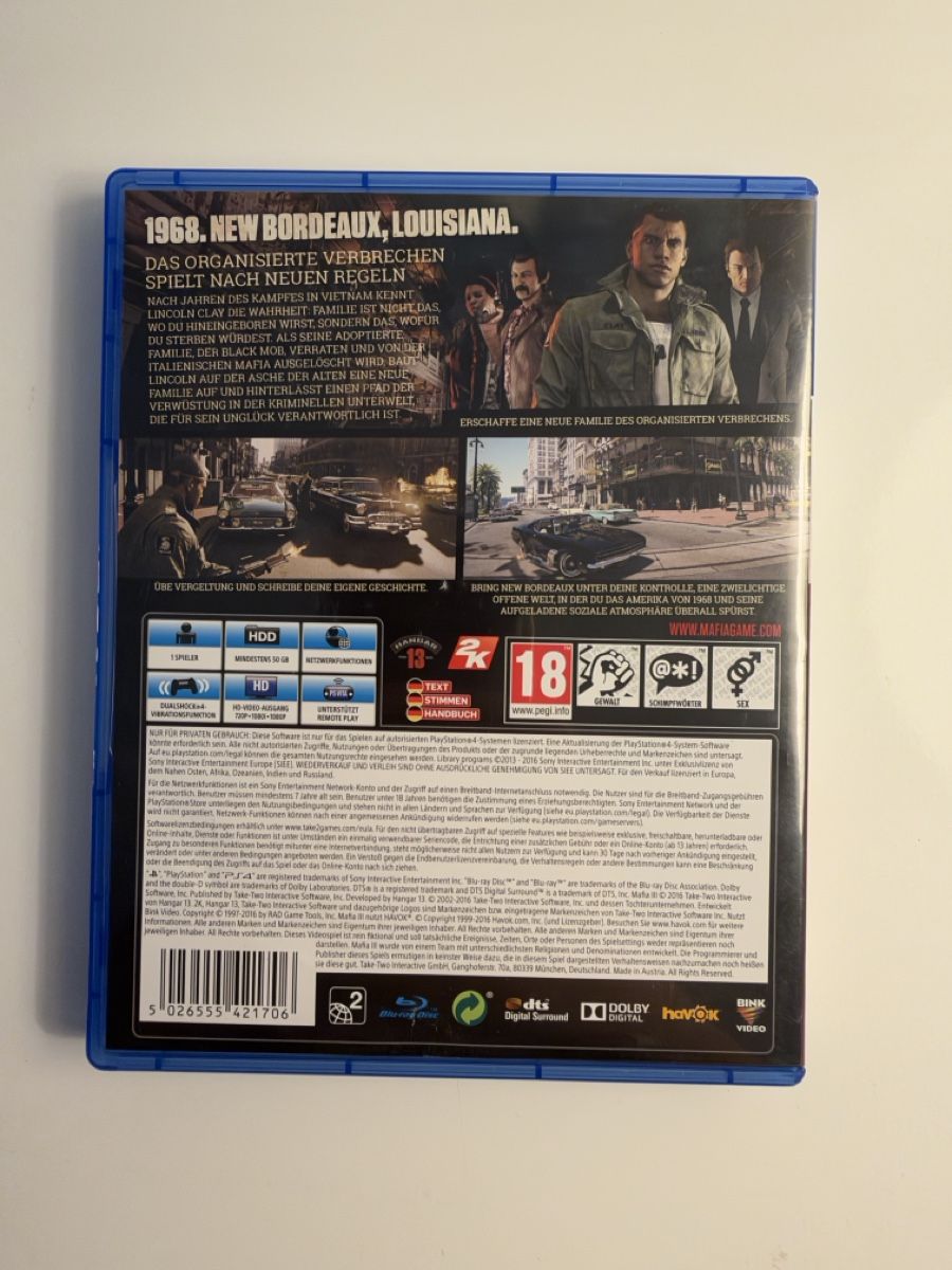 Sony Spiele: Mafia III - Ps4 ( CIB ) – Gebraucht aus Kerzers von JucktMichNicht 2