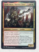 Magic: The Gathering - Rulik Mons, Warren Chief, Top Zustand