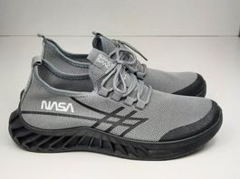 NASA Slip on Sneaker Beyond the Rainbow grau Gr. 44