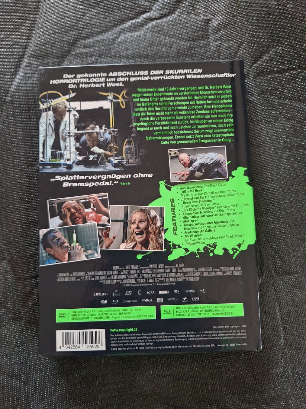 Tutti i DVDs: Beyond RE-Animator Media Book – Usato da Spiez venduto da bovbjerg02 1