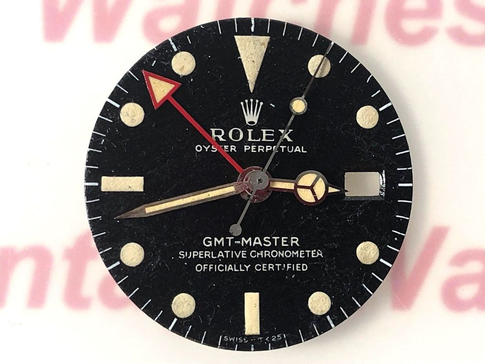 Rolex GMT-Master 1675 LONG E & ALL RED HAND set 1967-1970 1