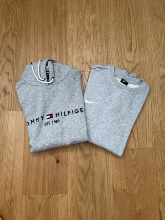 Pullover und Hoodie Set Tommy Hilfiger Nike grau