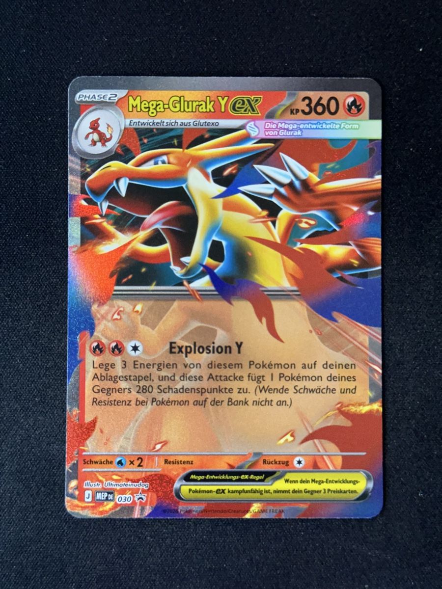 Pokémon Carte collezionabili: Mega Glurak Y ex BSP 030 Promo – Nuovo (secondo la descrizione) da Wil SG venduto da shinycardboard